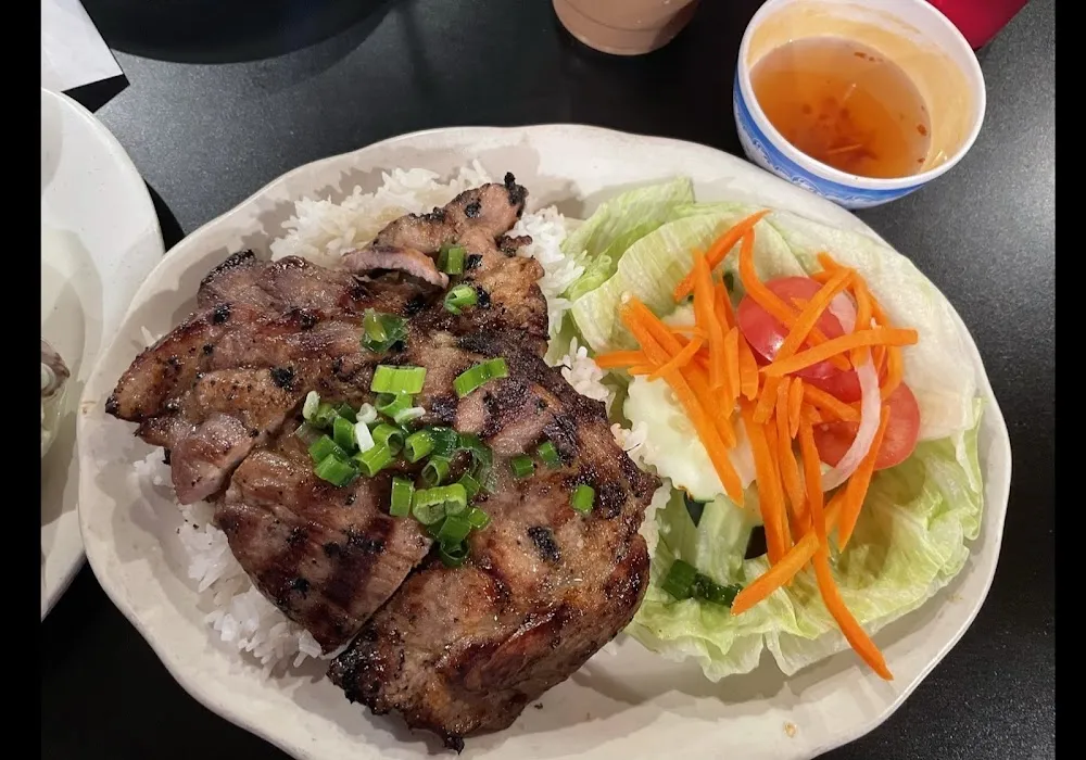 Grilled Pork Rice Dish